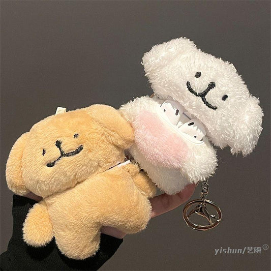 Puppy Airpods Hook Bluetooth Headset Soft Case For AirPods