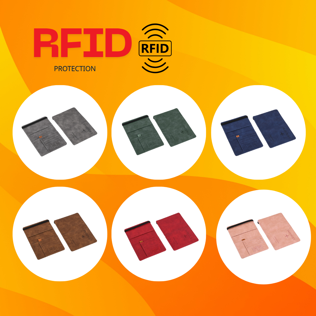 leather wallet International Passport Wallet